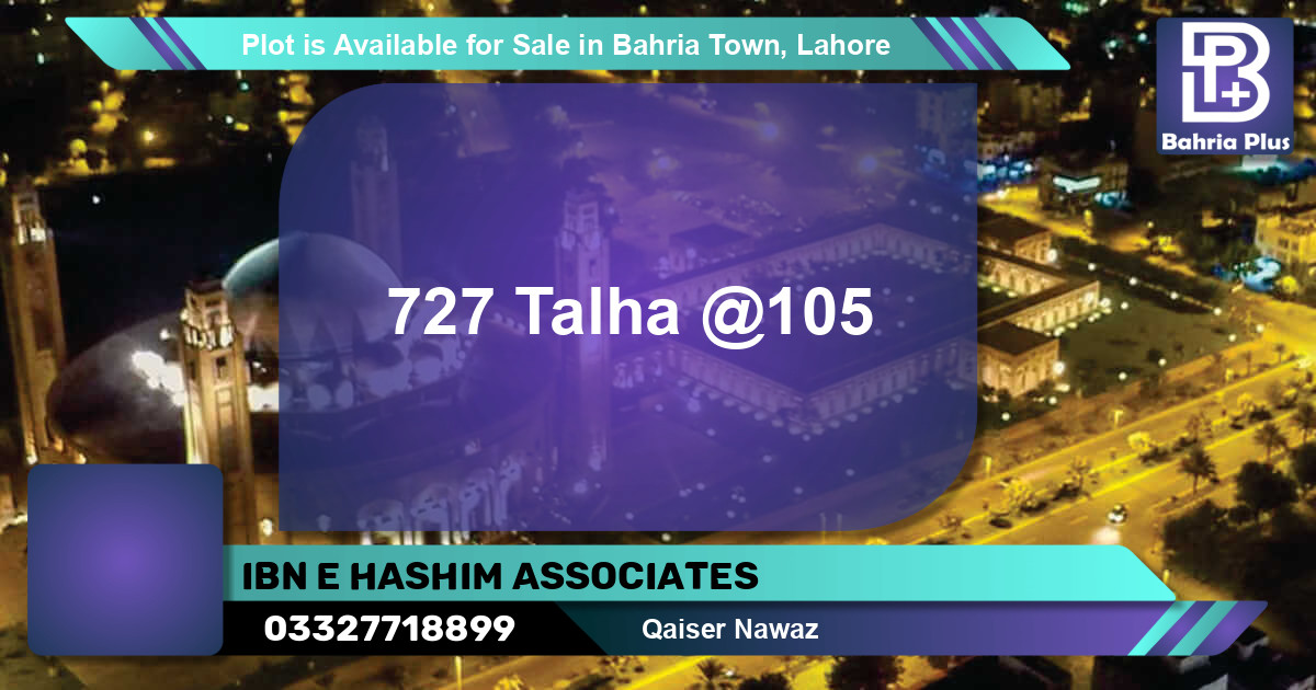 Residential Plot for Sale in Bahria Town, Lahore - (BP-89817)