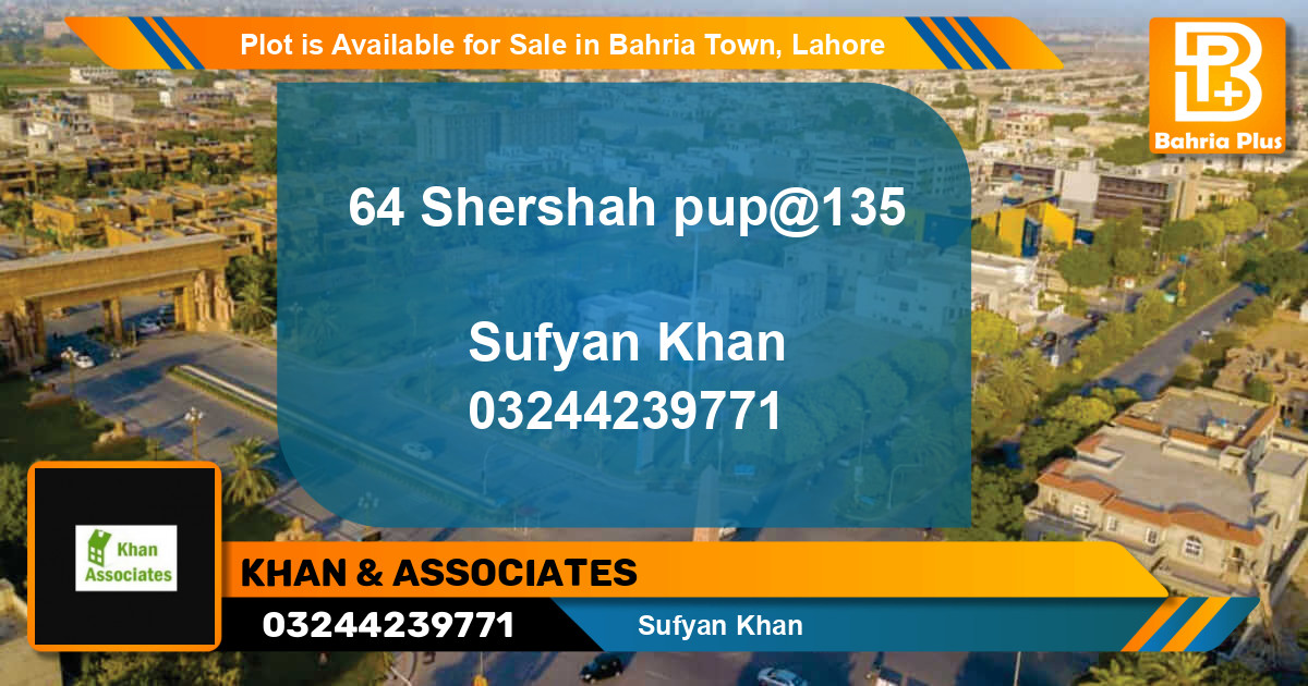Residential Plot for Sale in Bahria Town, Lahore - (BP-90234)