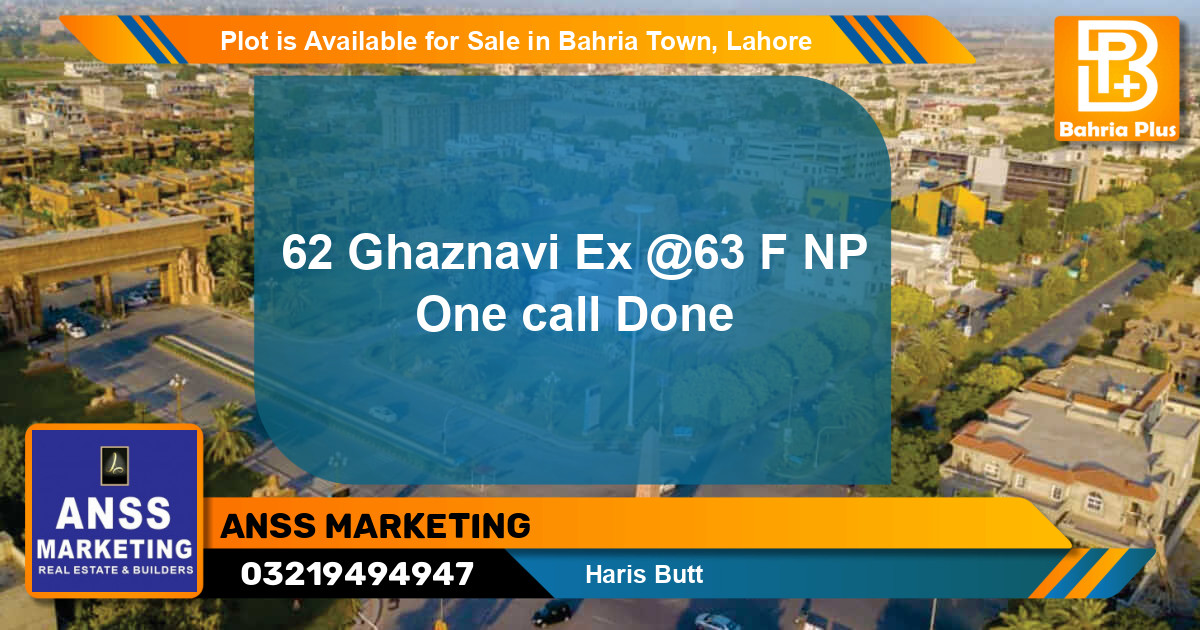Residential Plot for Sale in Bahria Town, Lahore - (BP-90611)