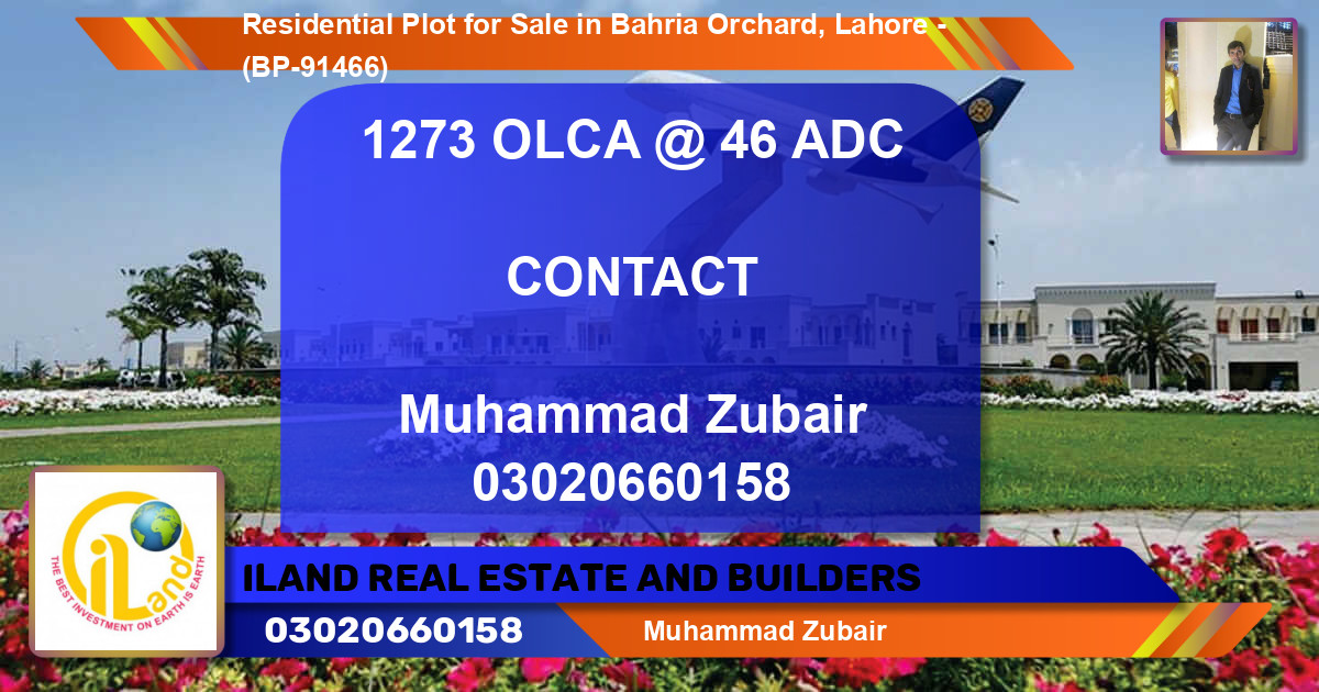 Residential Plot for Sale in Bahria Orchard, Lahore - (BP-91466)