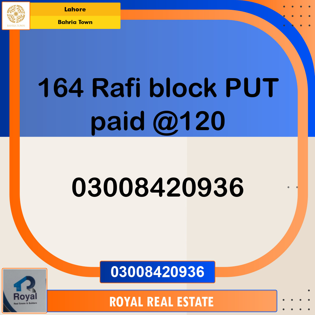 Residential Plot for Sale in Bahria Town, Lahore - (BP-96843)