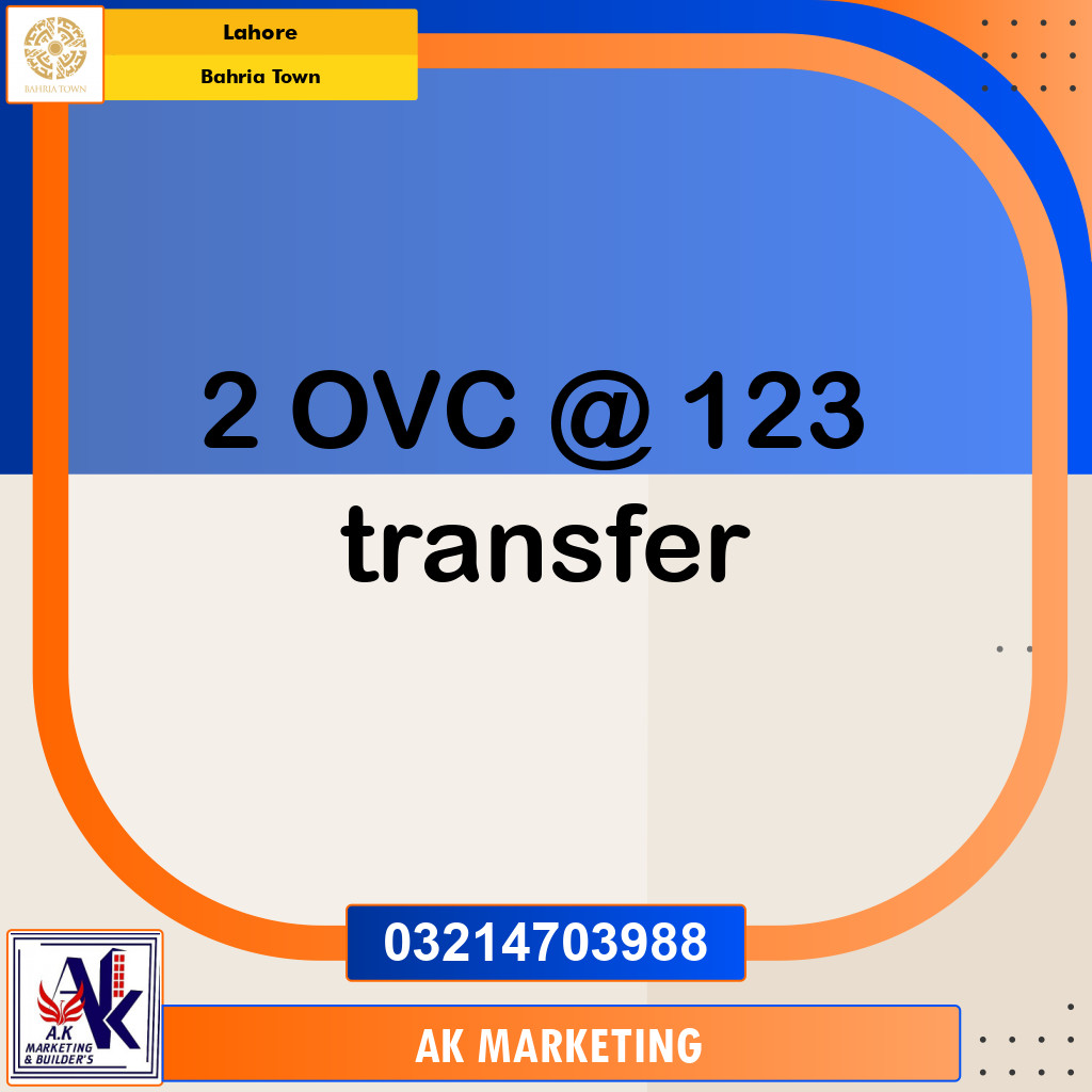 Residential Plot for Sale in Bahria Town, Lahore - (BP-97386)