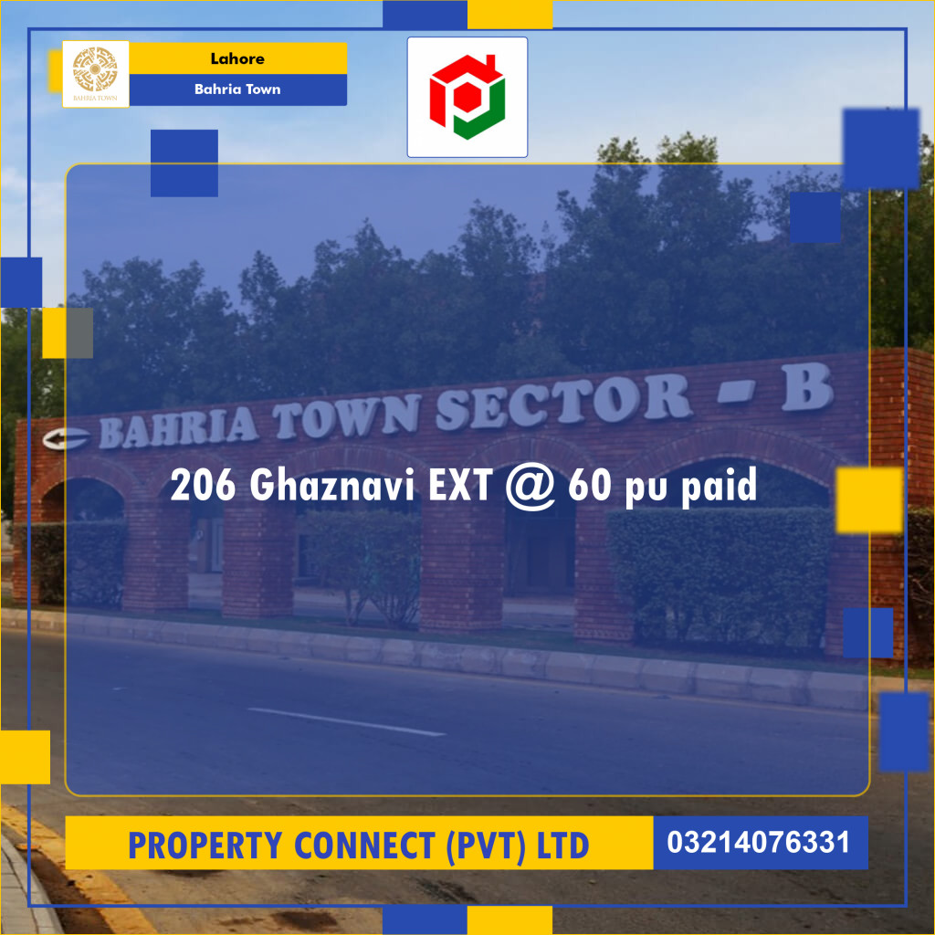 Residential Plot for Sale in Bahria Town, Lahore - (BP-97875)