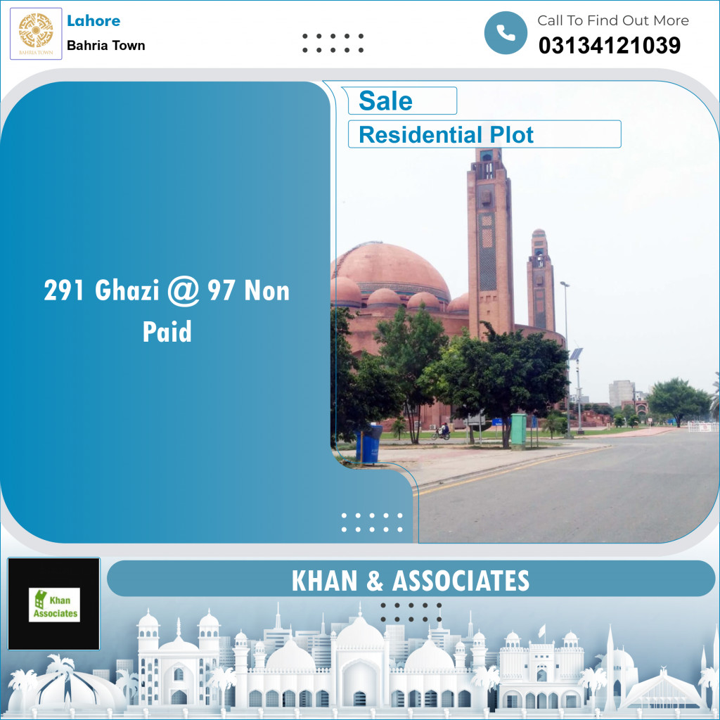 Residential Plot for Sale in Bahria Town, Lahore - (BP-97939)