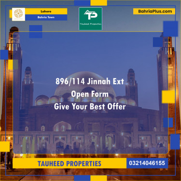 Residential Plot for Sale in Bahria Town, Lahore - (BP-118664)