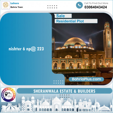 Residential Plot for Sale in Bahria Town, Lahore - (BP-118680)