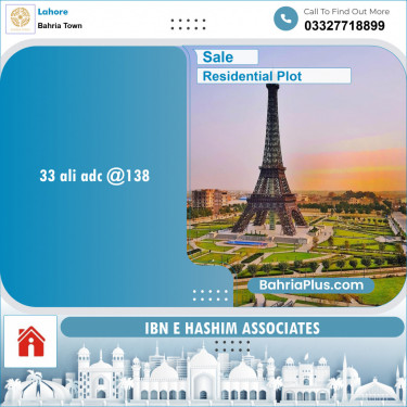 Residential Plot for Sale in Bahria Town, Lahore - (BP-119075)