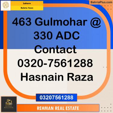 Residential Plot for Sale in Bahria Town, Lahore - (BP-119146)