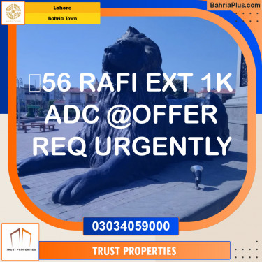 Residential Plot for Sale in Bahria Town, Lahore - (BP-119193)