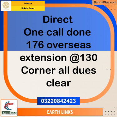 Residential Plot for Sale in Bahria Town, Lahore - (BP-119221)