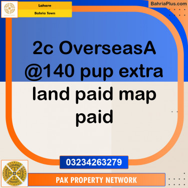 Residential Plot for Sale in Bahria Town, Lahore - (BP-119253)