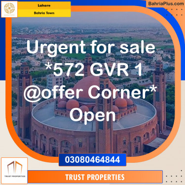 Residential Plot for Sale in Bahria Town, Lahore - (BP-119267)