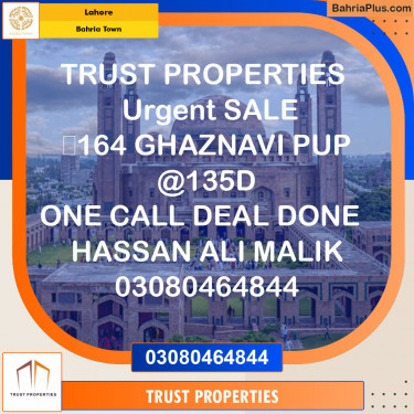 Residential Plot for Sale in Bahria Town, Lahore - (BP-119275)