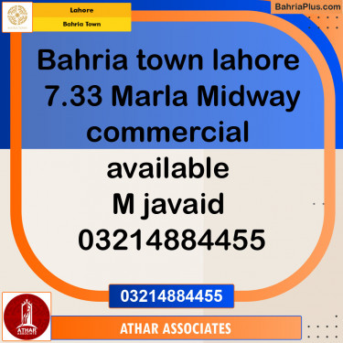 Residential Plot for Sale in Bahria Town, Lahore - (BP-119759)