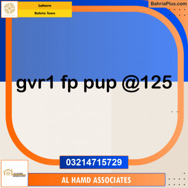 Residential Plot for Sale in Golf Phase 1 -  Bahria Town, Lahore - (BP-120448)