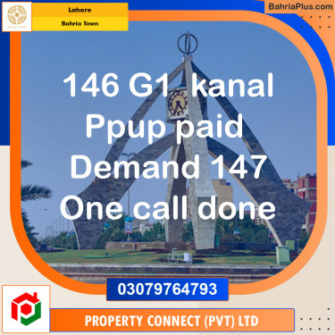 Residential Plot for Sale in Bahria Town, Lahore - (BP-120479)
