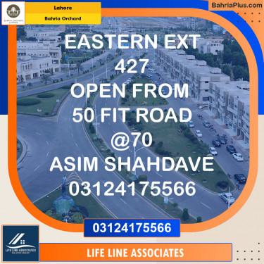 Residential Plot for Sale in Bahria Orchard, Lahore - (BP-121324)