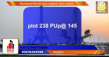 Residential Plot for Sale in Bahria Town, Lahore - (BP-121463)