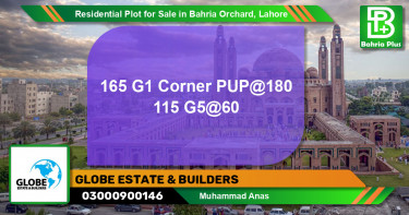Residential Plot for Sale in Bahria Orchard, Lahore - (BP-121780)