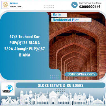Residential Plot for Sale in Bahria Town, Lahore - (BP-121787)