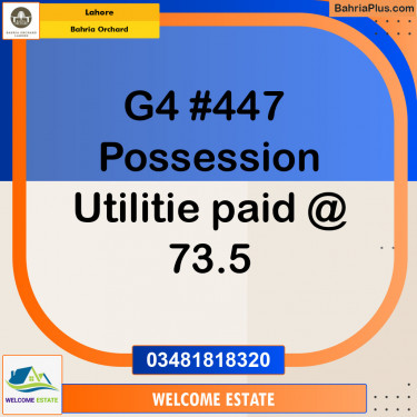 Residential Plot for Sale in Bahria Orchard, Lahore - (BP-121829)