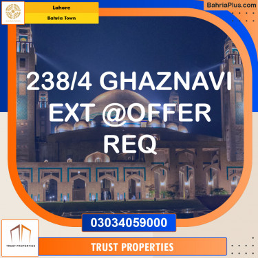 Residential Plot for Sale in Sector F - Ghaznavi Ext. Block -  Bahria Town, Lahore - (BP-121903)