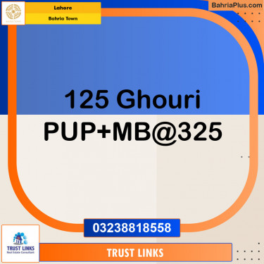 Residential Plot for Sale in Sector B - Ghouri Block -  Bahria Town, Lahore - (BP-121984)