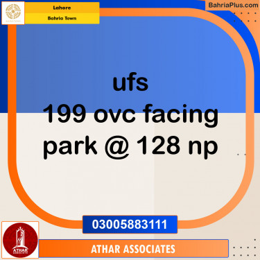 Residential Plot for Sale in Overseas C -  Bahria Town, Lahore - (BP-122193)