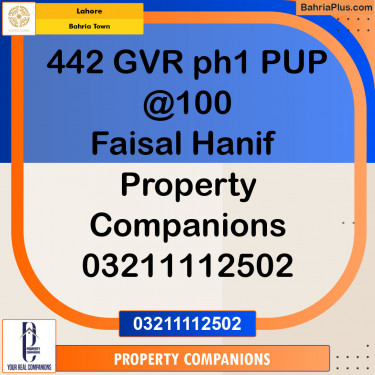 Residential Plot for Sale in Golf Phase 1 -  Bahria Town, Lahore - (BP-122370)