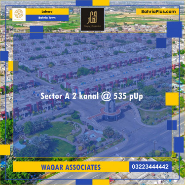 Residential Plot for Sale in Bahria Town, Lahore - (BP-122983)