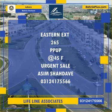 Residential Plot for Sale in Bahria Orchard, Lahore - (BP-123019)