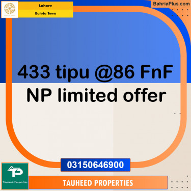 Residential Plot for Sale in Bahria Town, Lahore - (BP-123032)