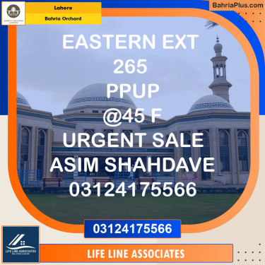 Residential Plot for Sale in Bahria Orchard, Lahore - (BP-123380)