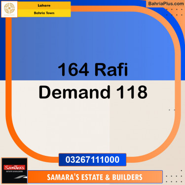 Residential Plot for Sale in Bahria Town, Lahore - (BP-123500)