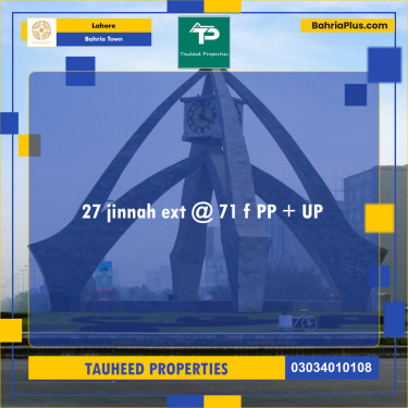Residential Plot for Sale in Bahria Town, Lahore - (BP-123734)