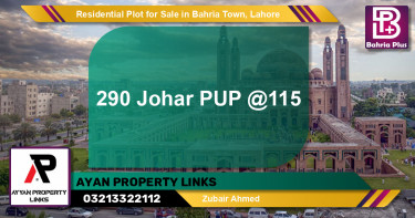 Residential Plot for Sale in Bahria Town, Lahore - (BP-123768)
