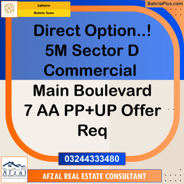Residential Plot for Sale in Bahria Town, Lahore - (BP-123771)