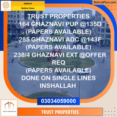 Residential Plot for Sale in Bahria Town, Lahore - (BP-123780)