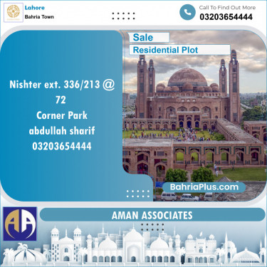 Residential Plot for Sale in Bahria Town, Lahore - (BP-123840)