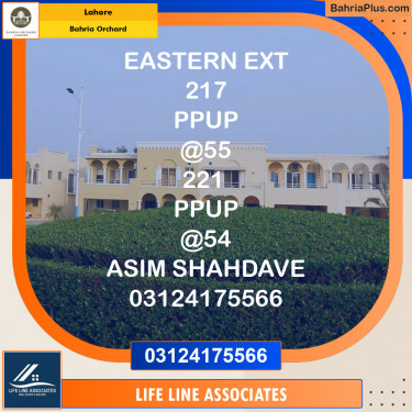 Residential Plot for Sale in Bahria Orchard, Lahore - (BP-124277)