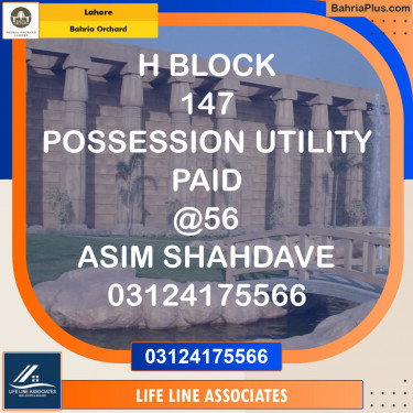 Residential Plot for Sale in Bahria Orchard, Lahore - (BP-124289)