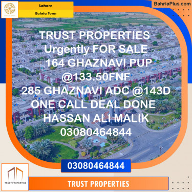 Residential Plot for Sale in Bahria Town, Lahore - (BP-124377)