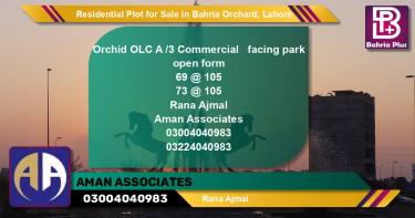 Residential Plot for Sale in Bahria Orchard, Lahore - (BP-124446)