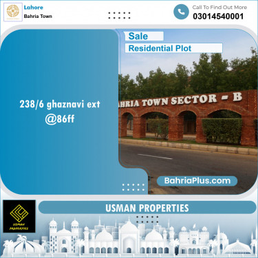 Residential Plot for Sale in Bahria Town, Lahore - (BP-124497)