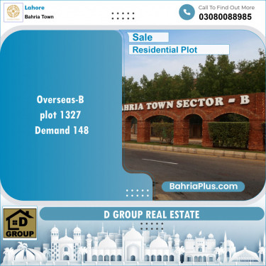 Residential Plot for Sale in Bahria Town, Lahore - (BP-124591)