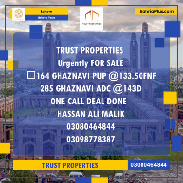 Residential Plot for Sale in Bahria Town, Lahore - (BP-124623)