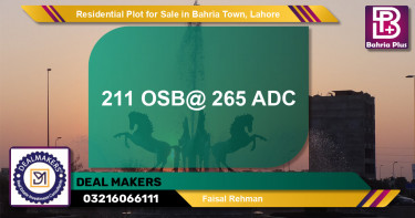 Residential Plot for Sale in Bahria Town, Lahore - (BP-124639)
