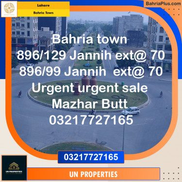 Residential Plot for Sale in Bahria Town, Lahore - (BP-124804)