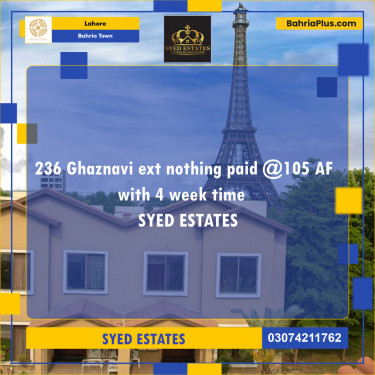 Residential Plot for Sale in Bahria Town, Lahore - (BP-124806)