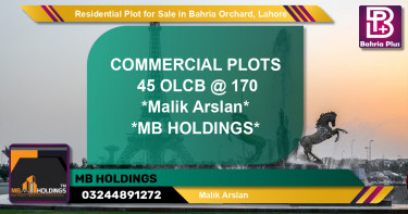 Residential Plot for Sale in Bahria Orchard, Lahore - (BP-124929)